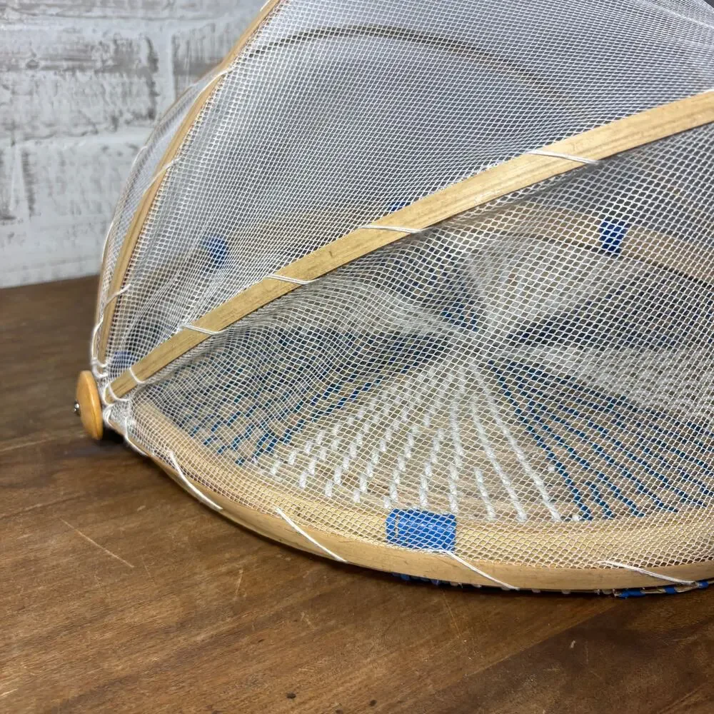 Woven Seagrass Food Tent Basket Tray